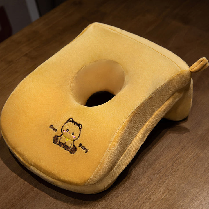 Plush Neck Support Pillow with Ergonomic Cutout Stornfield