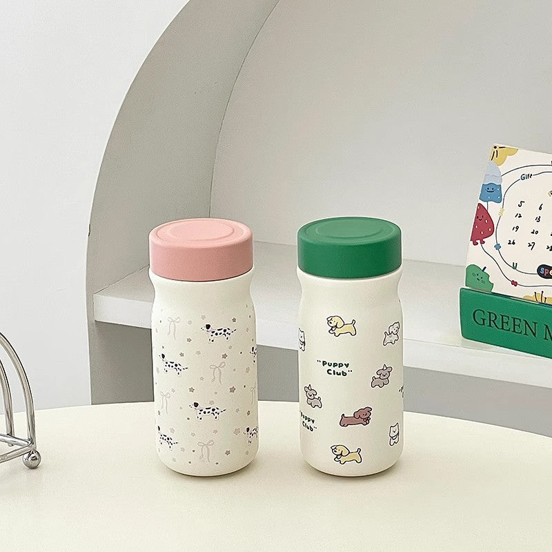 Ladies Insulated Water Bottle with Cute Dog Motif Stornfield