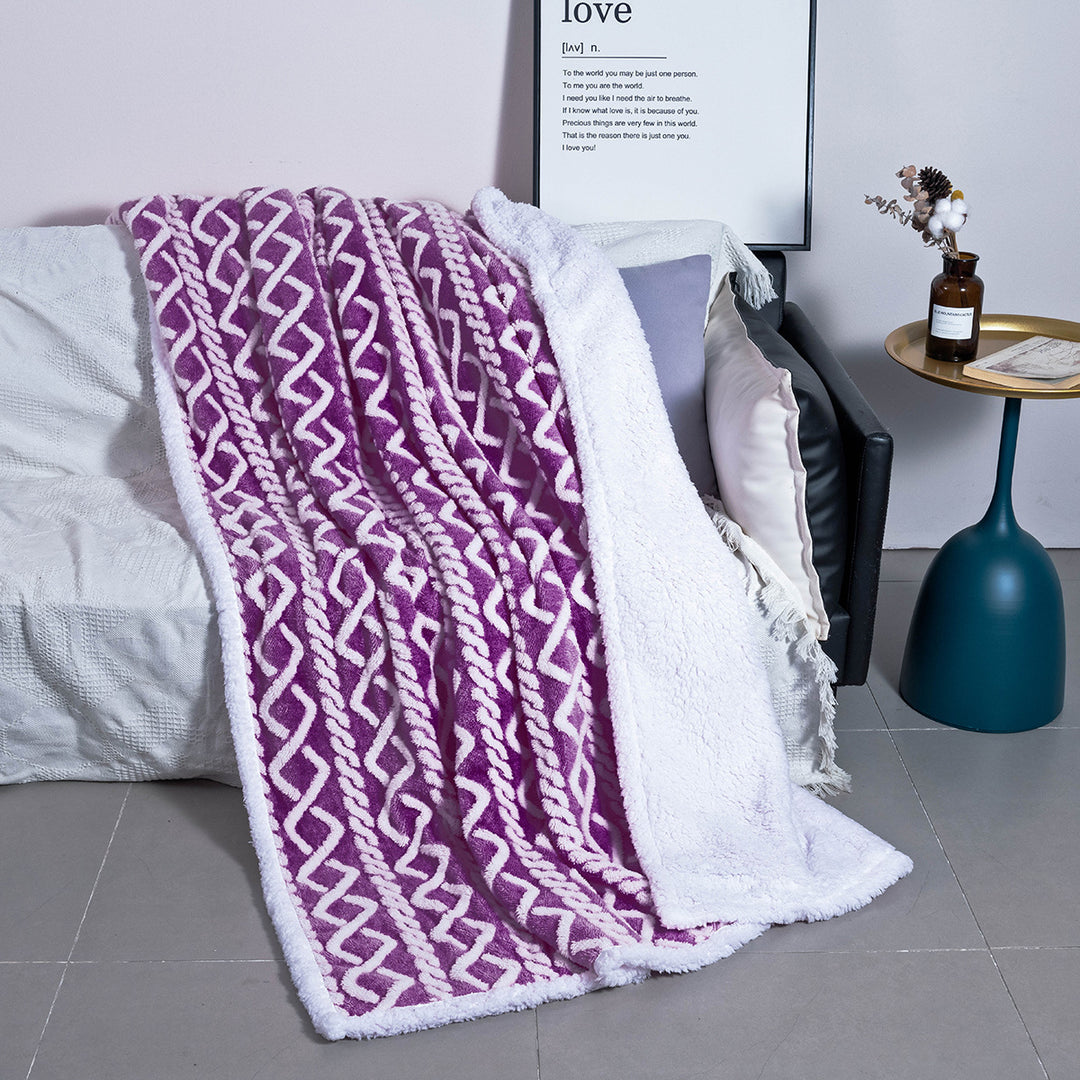 Women's Cozy and Soft Blanket with Unique Pattern Stornfield