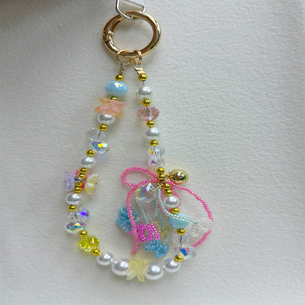 Decorative Floral Charm Keychain Stornfield 1790135410