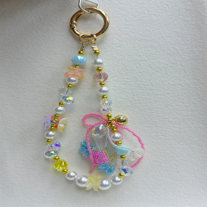 Decorative Floral Charm Keychain Stornfield 1790135410