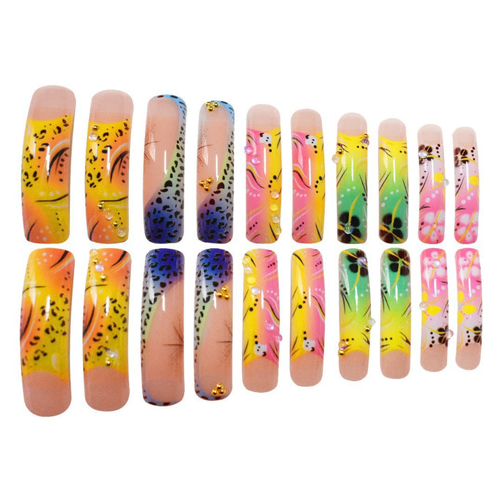 Colorful Artistic Nail Enhancements Stornfield