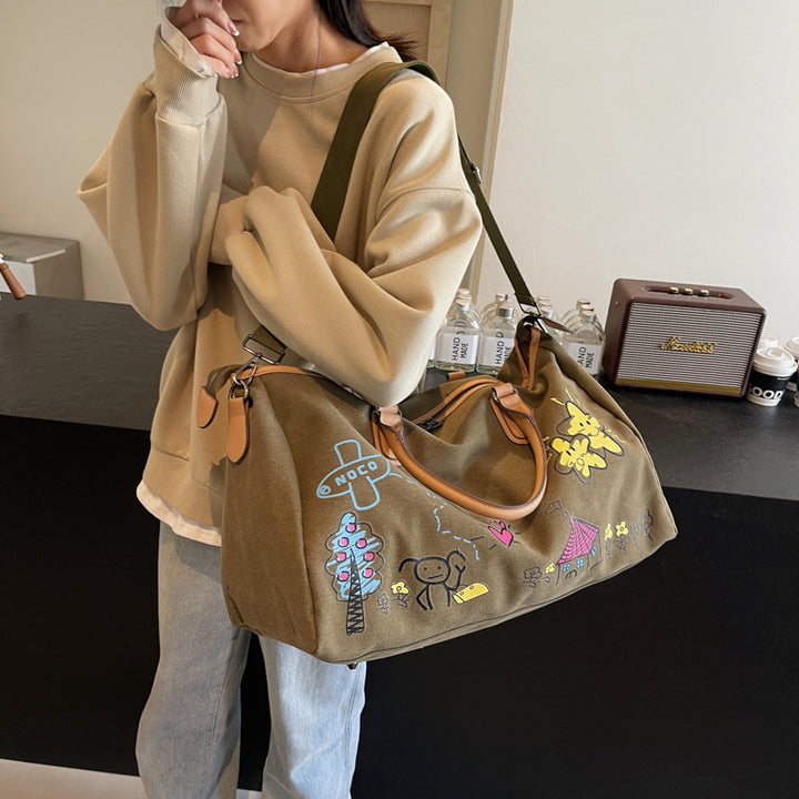 Creative Patterned Travel Duffle Bag Stornfield