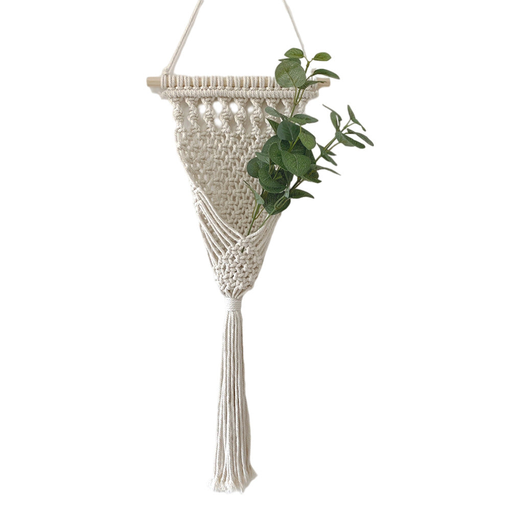 Decorative Macrame Wall Hanging with Elegant Fringed Tassels Stornfield