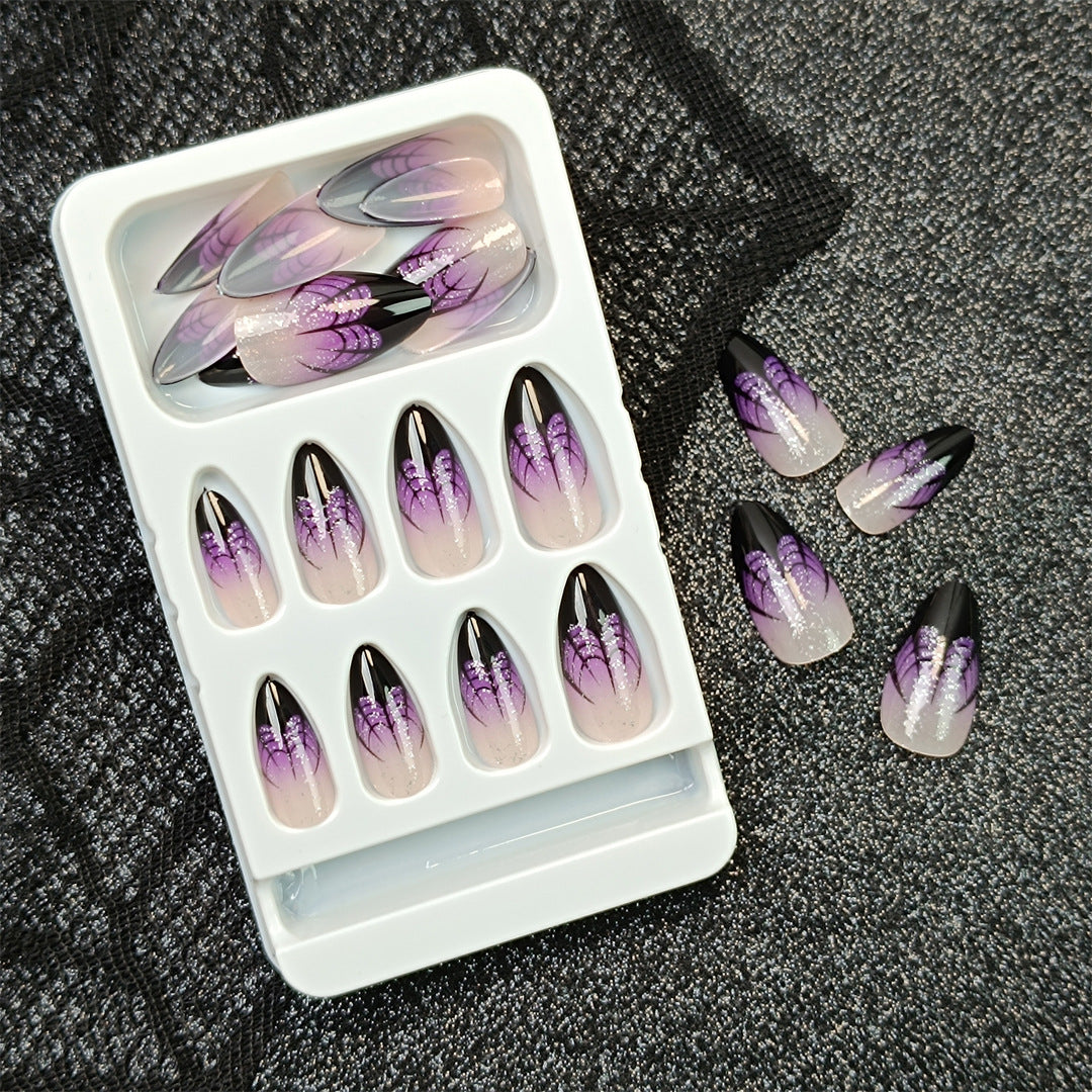 Artistic Abstract Press-On Nail Set Stornfield