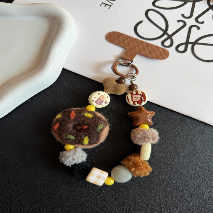 Whimsical Food-Themed Charm Keychain Stornfield 1790135857