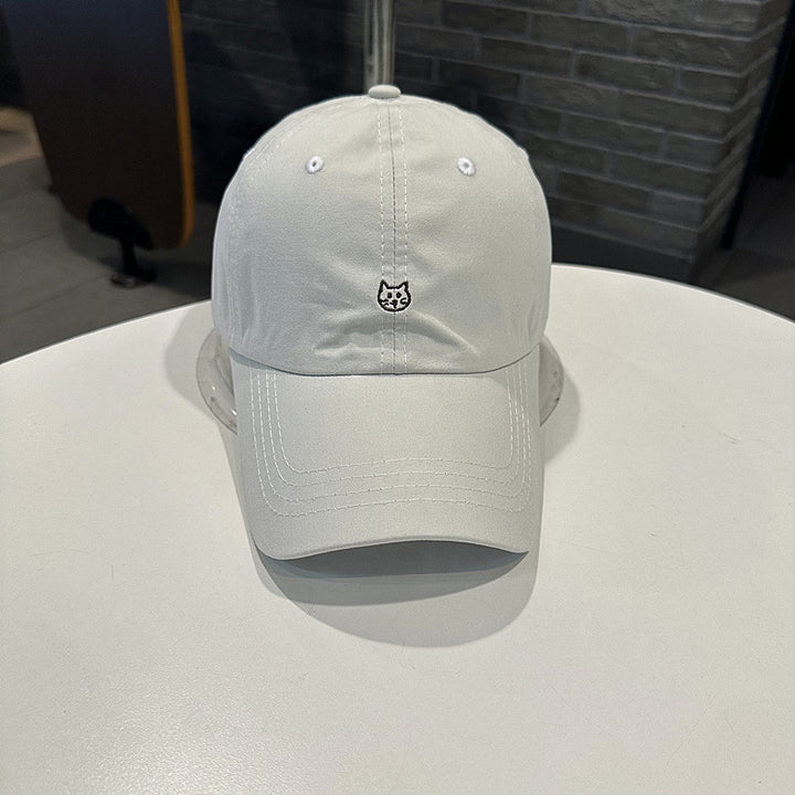 Women's Casual Cat Embroidered Baseball Cap Stornfield