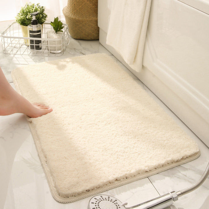 Ultra-Soft Plush Bathroom Mat