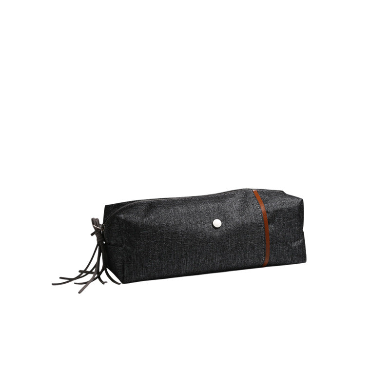 Travel-friendly Canvas Pencil Holder