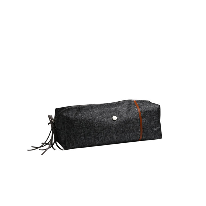 Travel-friendly Canvas Pencil Holder