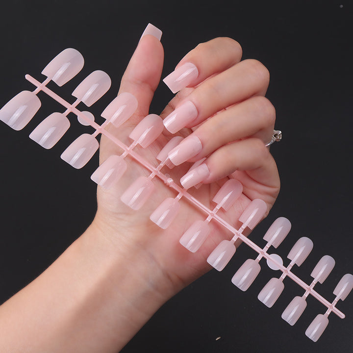 Natural Glossy Press-On Nail Tips Stornfield