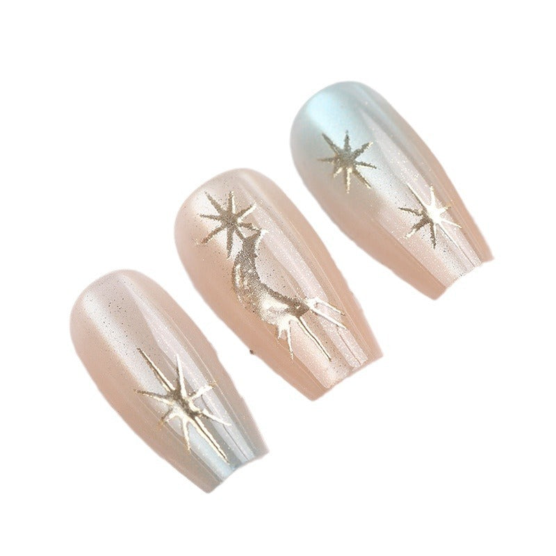 Artistic Press-On Nail Design Stornfield