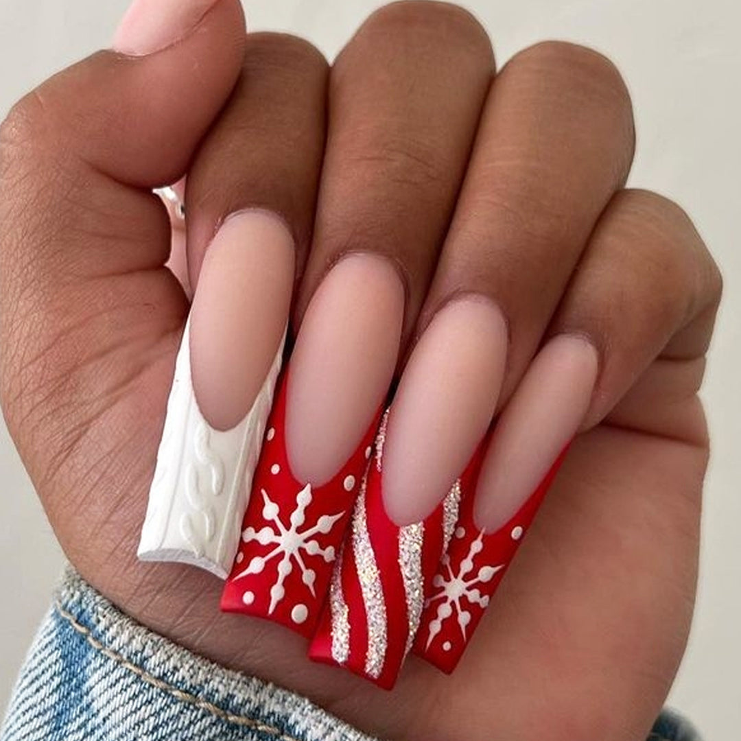 Festive Artificial Nail Creations Stornfield