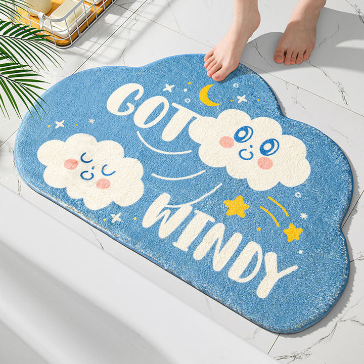 Cute Cartoon Duck Bath Mat