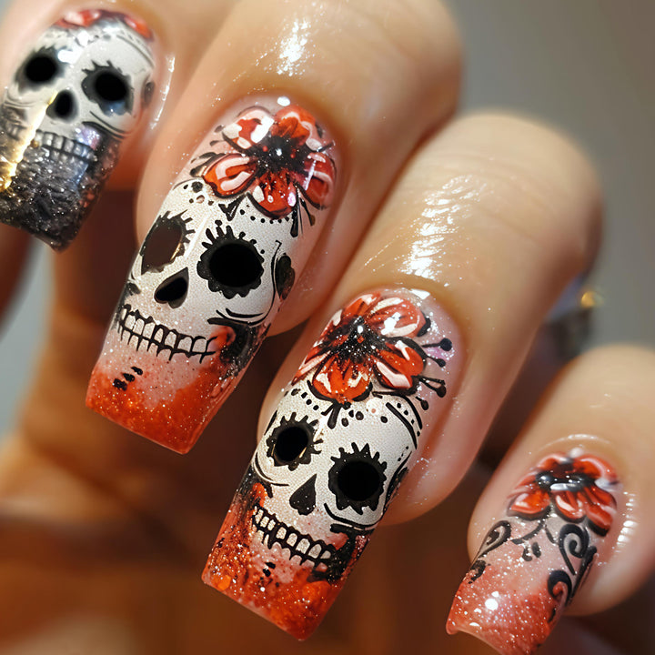 Art Nails in Creative Skull Design Stornfield