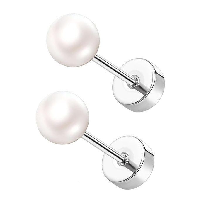 Elegant Pearl Stud Earrings Stornfield