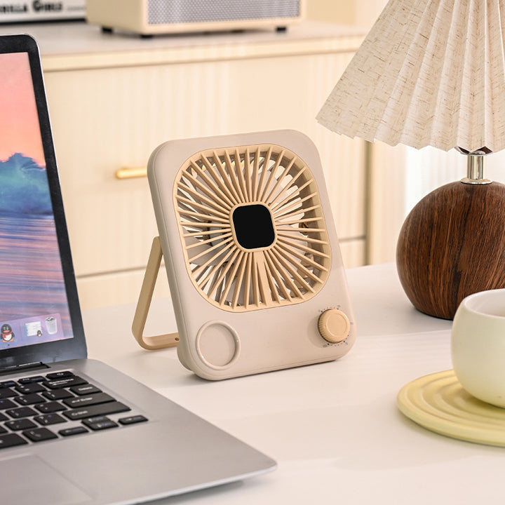 Ladies Portable Table Fan with Variable Speed Levels Stornfield