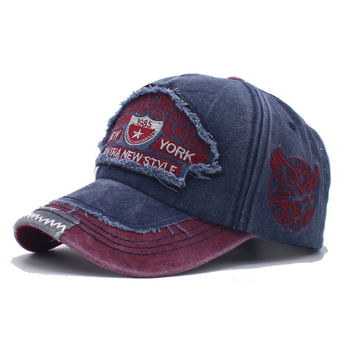 Men's Distressed Denim Cap Stornfield