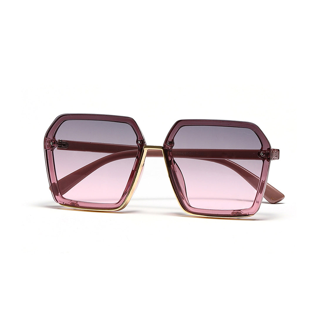 Women's creative oversized sunglasses with unique geometry Stornfield