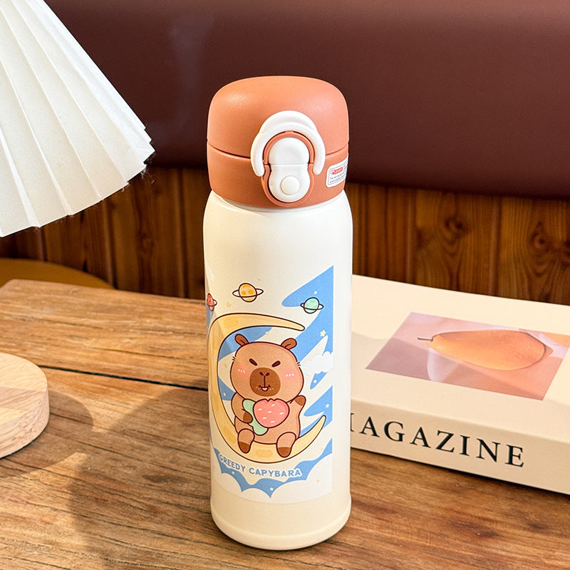 Ladies Insulated Drinking Bottle with Colorfully Designed Animal Motif Stornfield