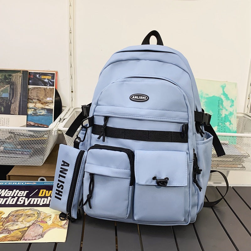 Multi-Pocket Travel School Backpack Stornfield