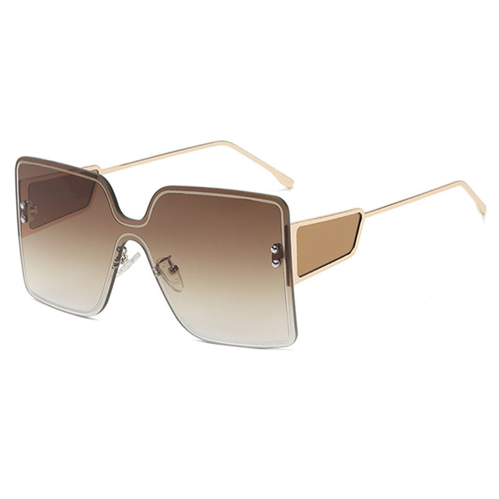 Women oversized Geometric Sunglasses Stornfield