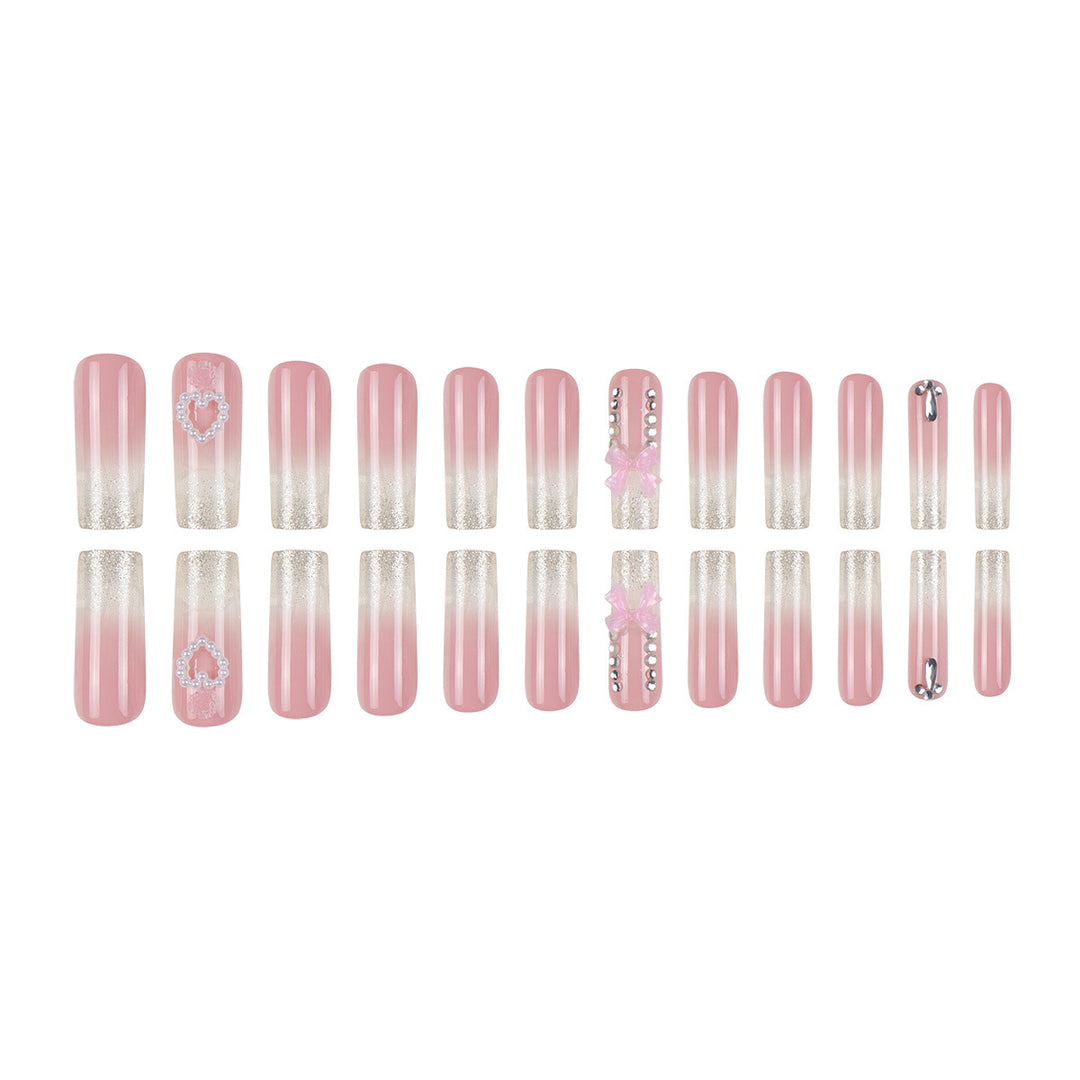 Decorative Long Acrylic Nail Extensions Stornfield