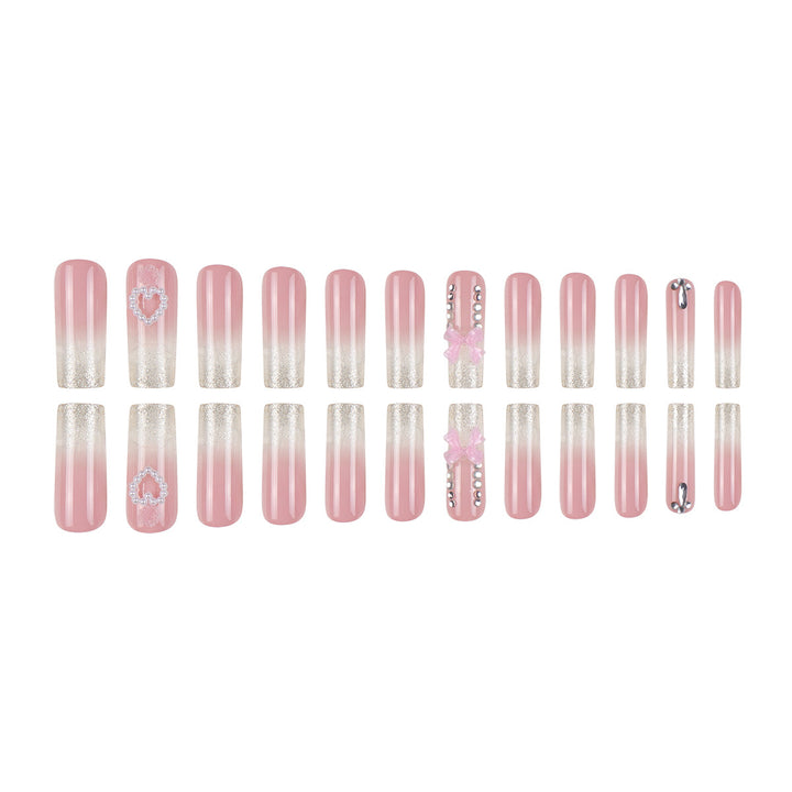 Decorative Long Acrylic Nail Extensions Stornfield