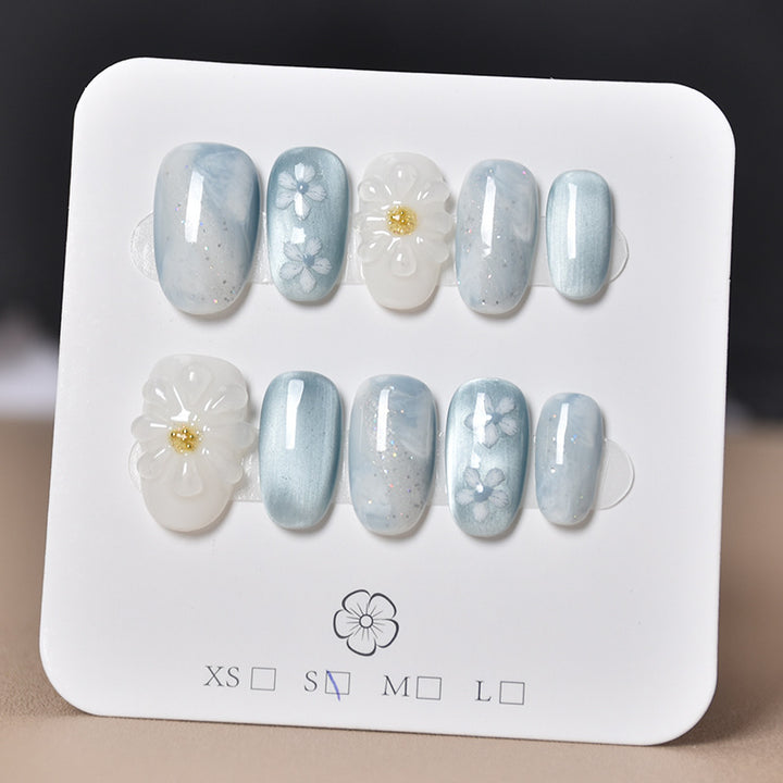 Decorative Animal Print Press-On Nail Set Stornfield