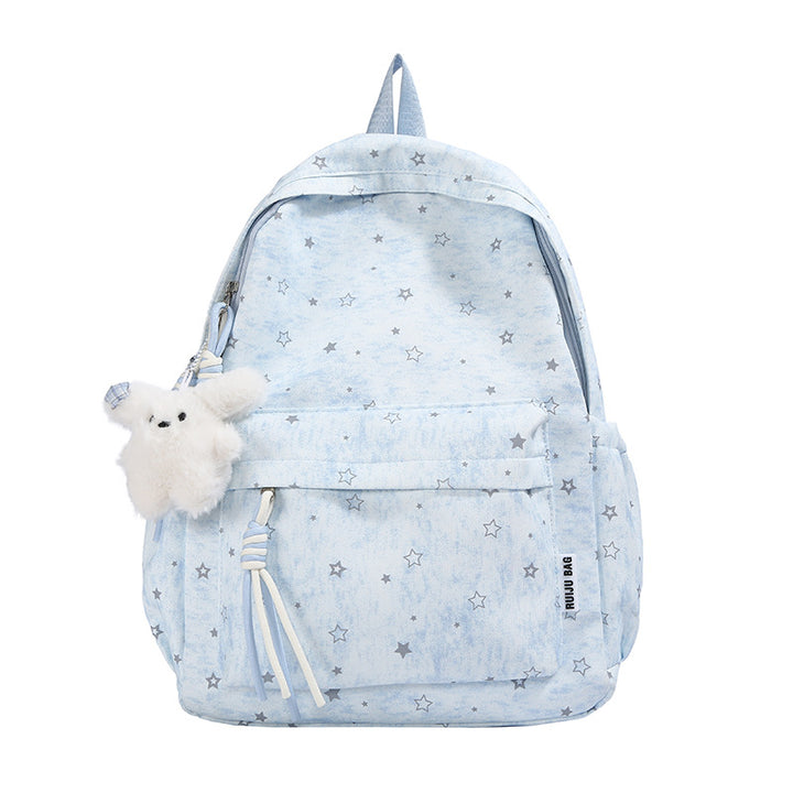 Cute Star-Patterned School Backpack Stornfield