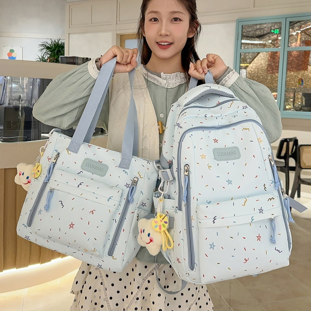 Colorful Patterned Backpack Stornfield