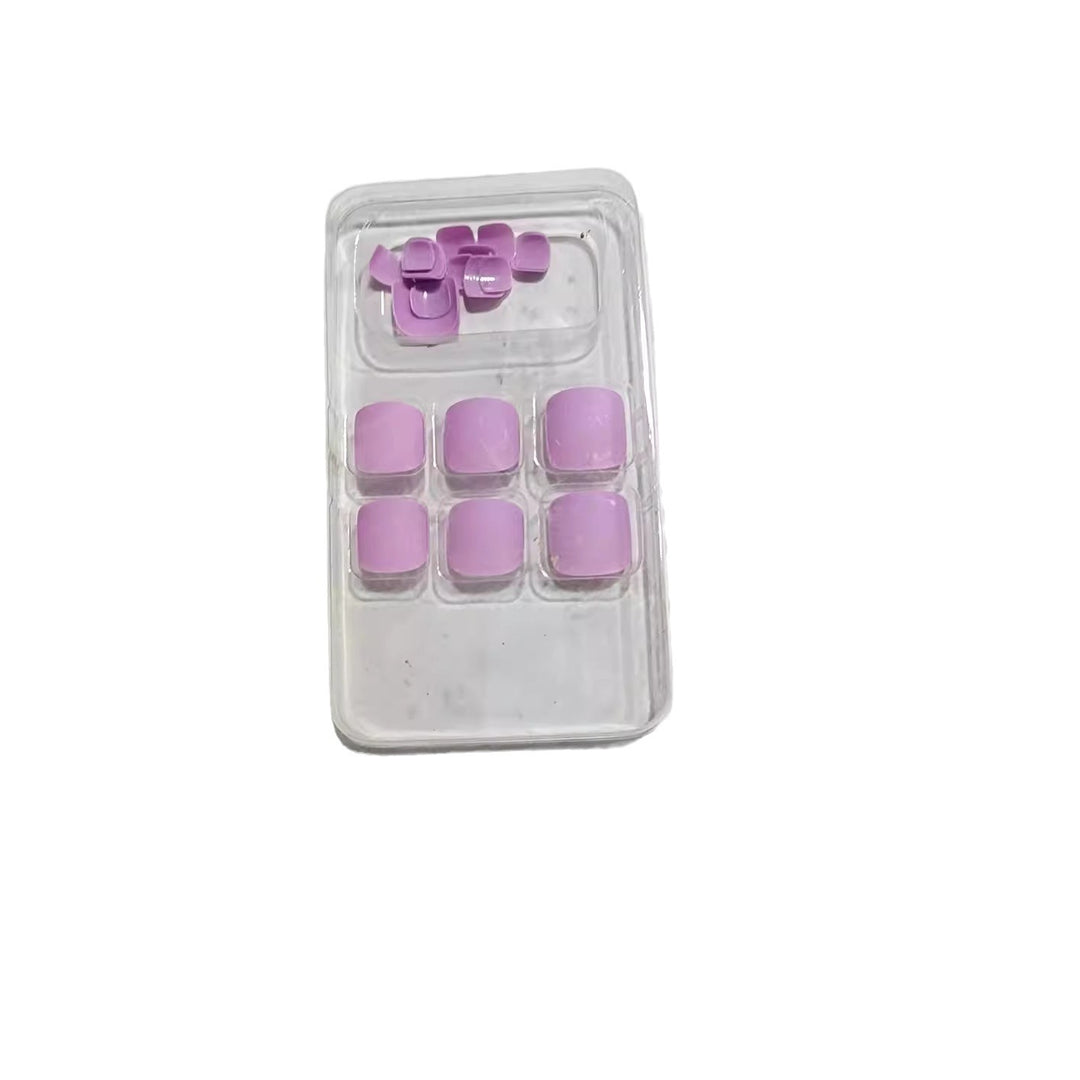 Square-Shaped Press-On Nail Set Stornfield