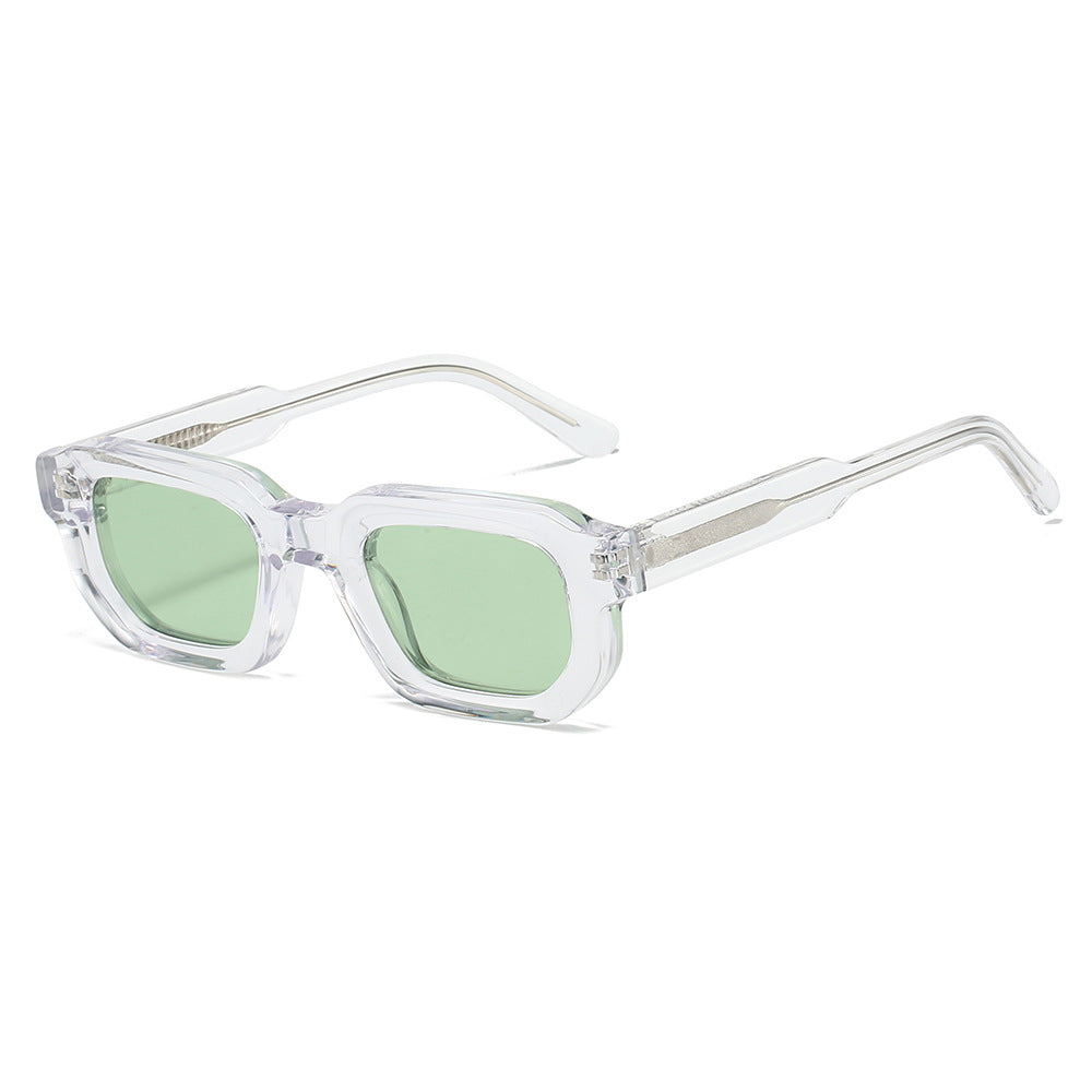 Women's modern sunglasses with square frame and UV protection Stornfield