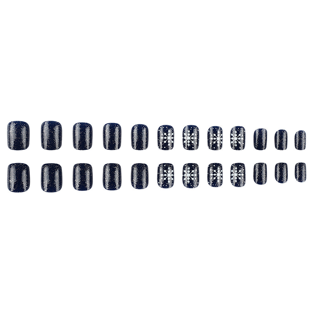 Seasonal Snowflake Nail Art Stornfield