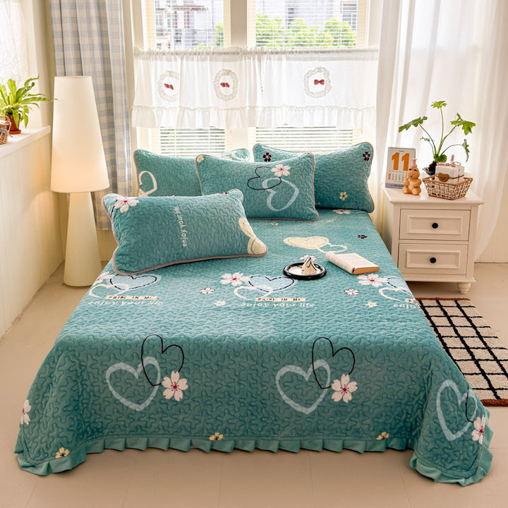Playful Cartoon-Themed Bedspread Set
