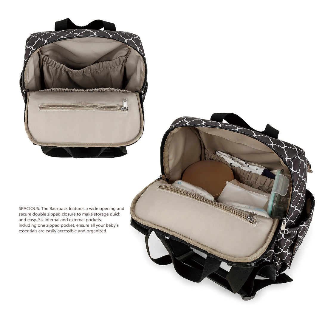 Practical backpack with additional pockets Stornfield
