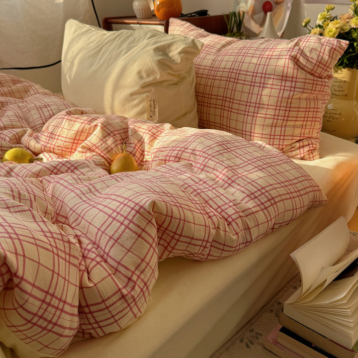 Quilted Duvet Cover Set