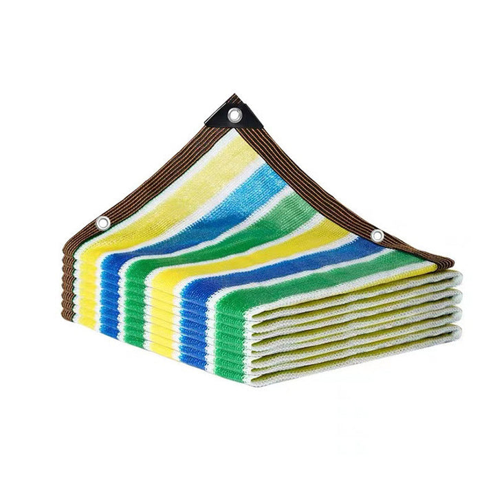 heavy-duty UV resistant shade cloth with reinforced grommets and triple-stitched hem Stornfield