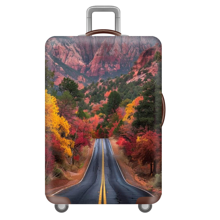 Unisex Hard Shell Suitcase with Inspiring Cityscape Stornfield