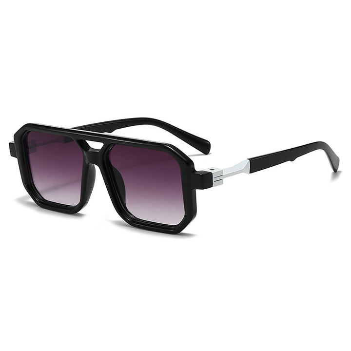 Ladies stylish oversized sunglasses with geometric frame Stornfield