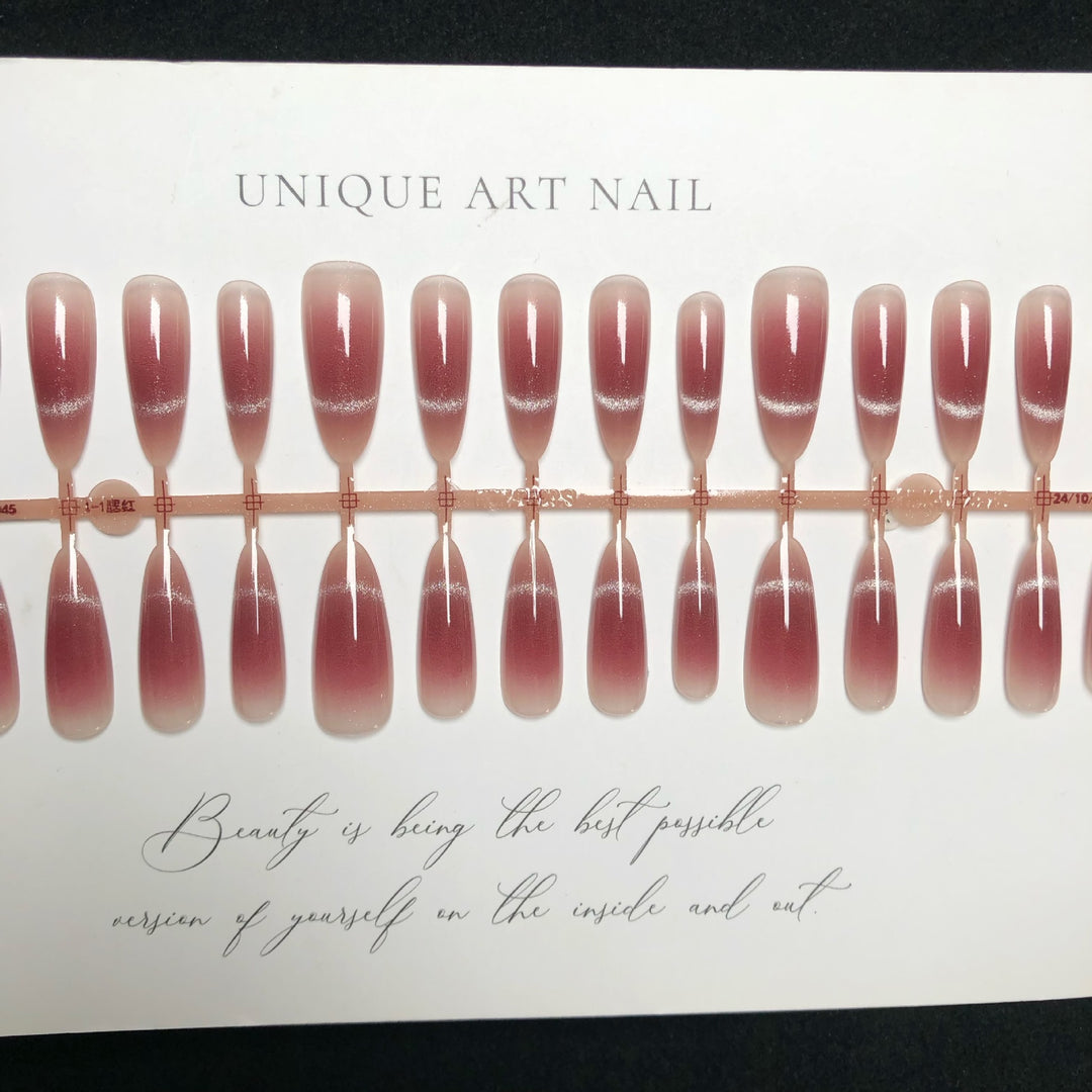 Ombre Design Press-On Nail Set