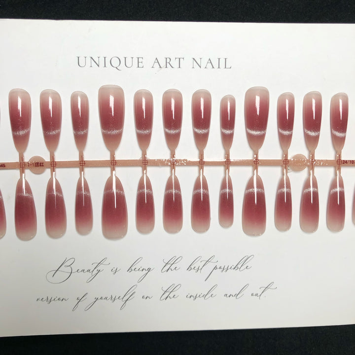 Ombre Design Press-On Nail Set