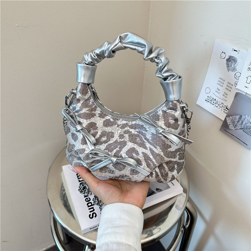Animal Print Shoulder Bag