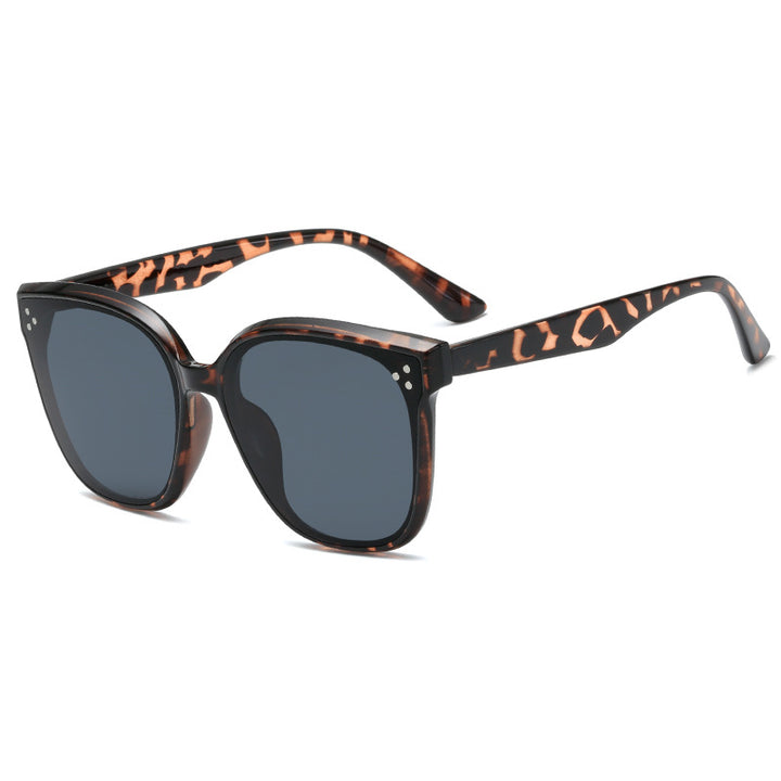 Women's square sunglasses with stylish, wide frame Stornfield