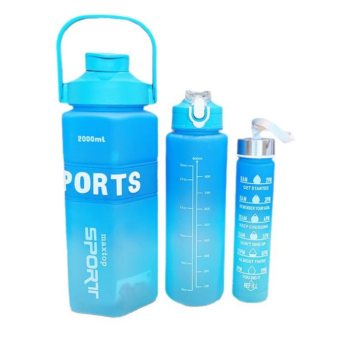 Women's Sports Water Bottle with Motivational Scales Stornfield