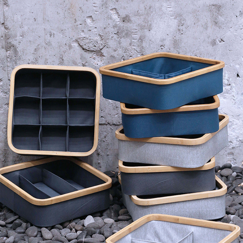 Multi-Sectional Bamboo Storage Tray Stornfield