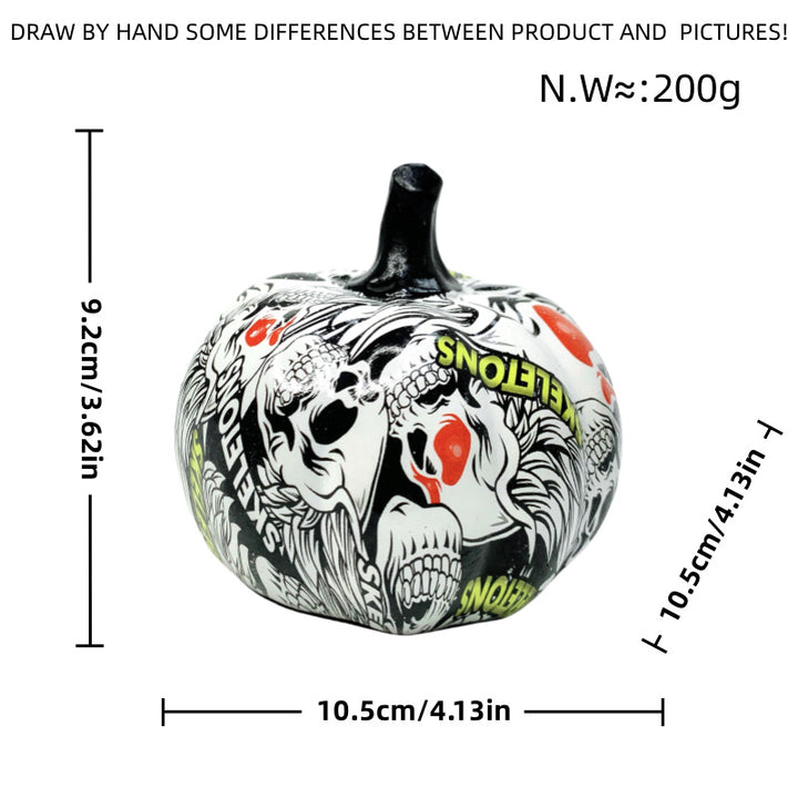 Artistic Halloween Pumpkin Figurine Stornfield