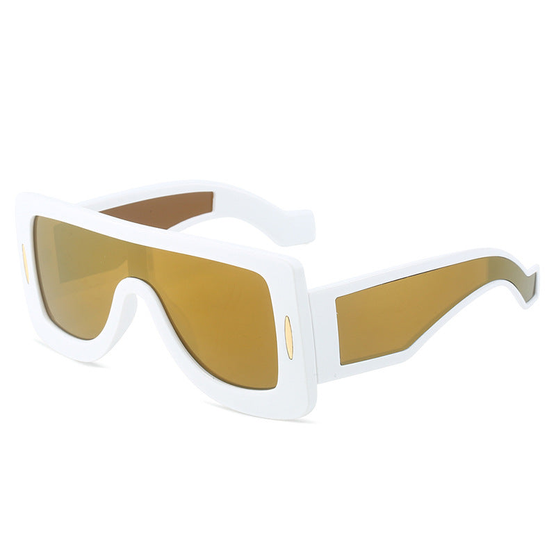 Ladies futuristic oversized sunglasses Stornfield