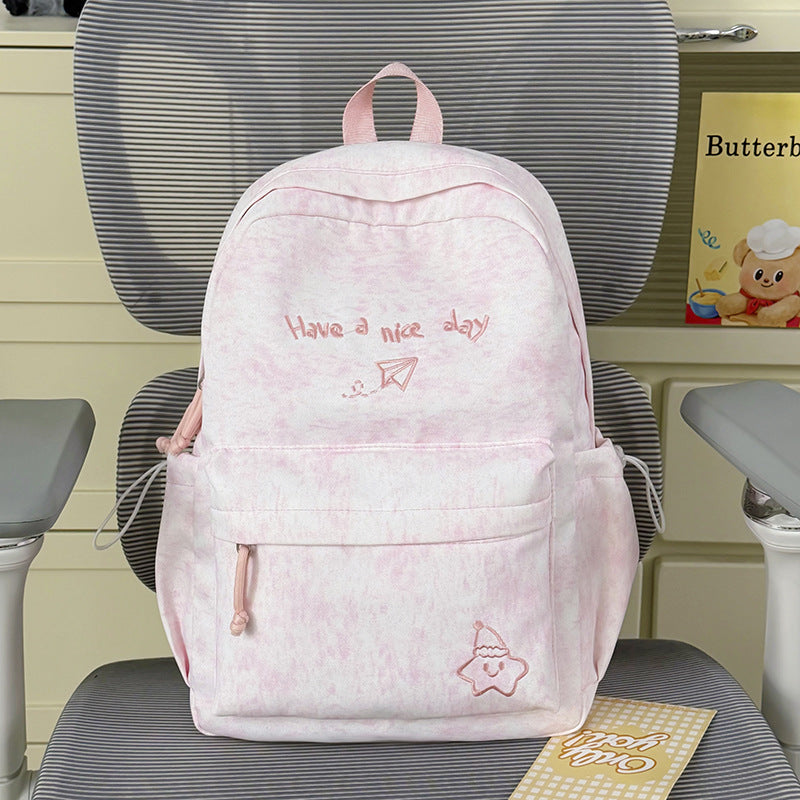 Multi-Functional Emblazoned Casual Backpack Stornfield