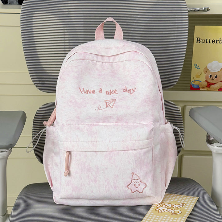 Multi-Functional Emblazoned Casual Backpack Stornfield
